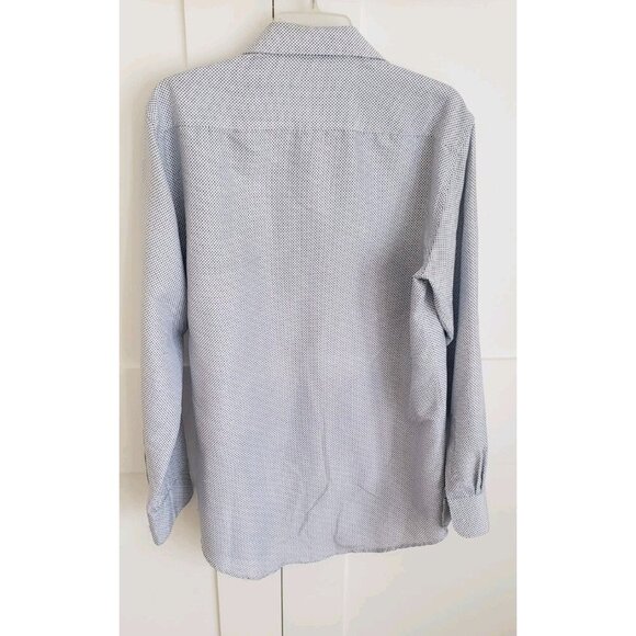 BLACK LABEL BY RUFFINI MEN'S SLIM DRESS SHIRT SZ 15-15.5 /34-35 MADE IN ITALY - Picture 5 of 6